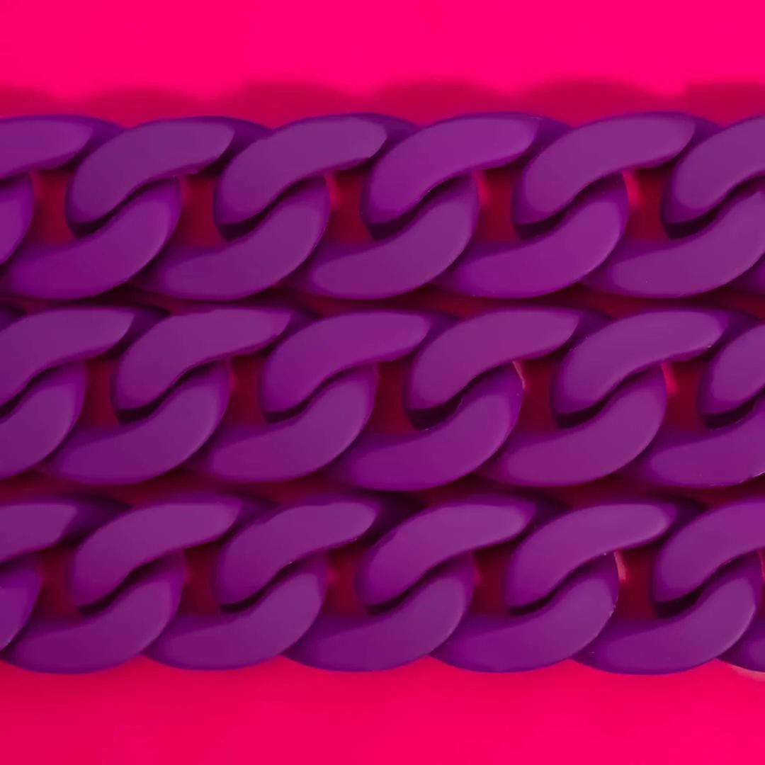 Neon Purple Strap Set - Image 3