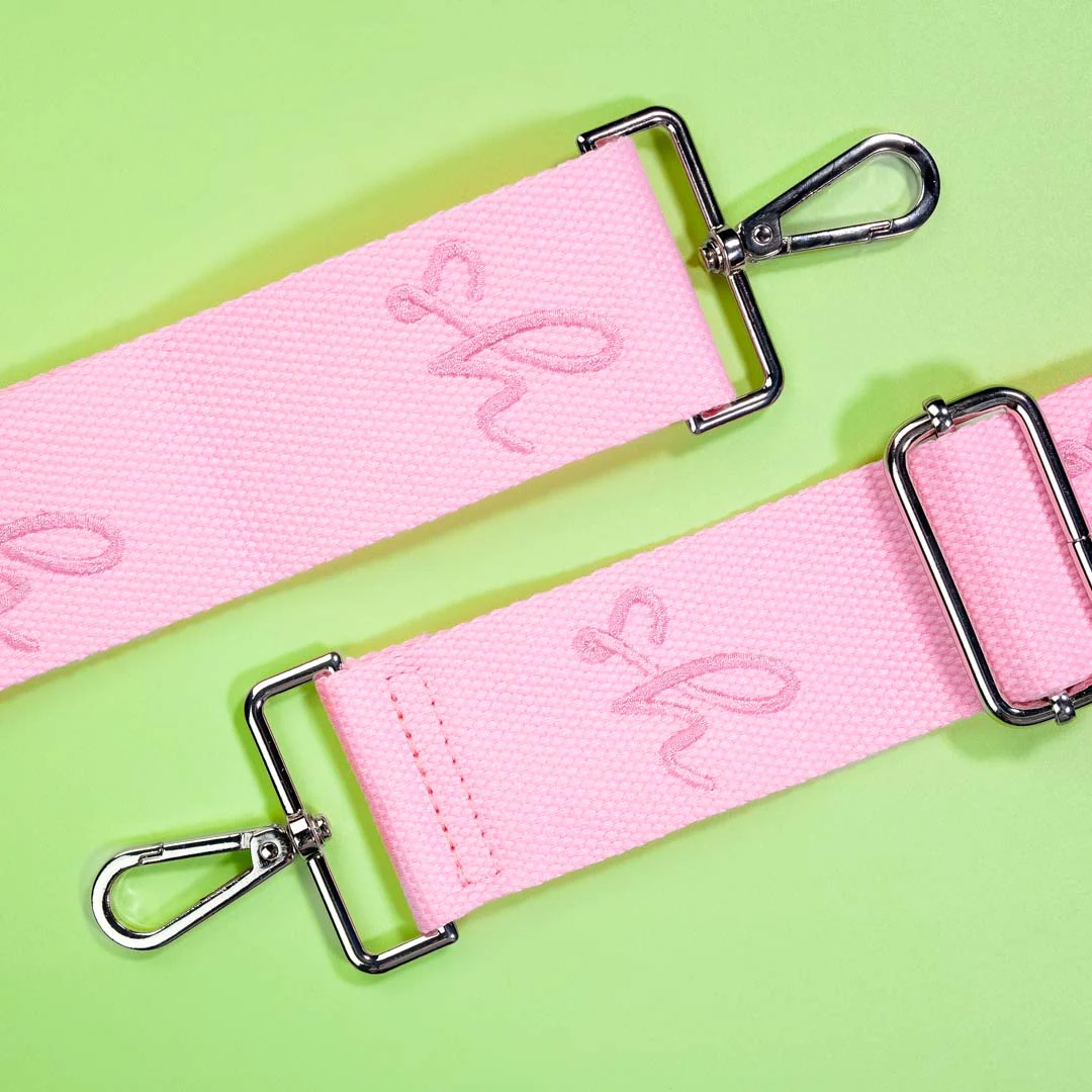 Baby Pink Woven Strap Set - Image 2