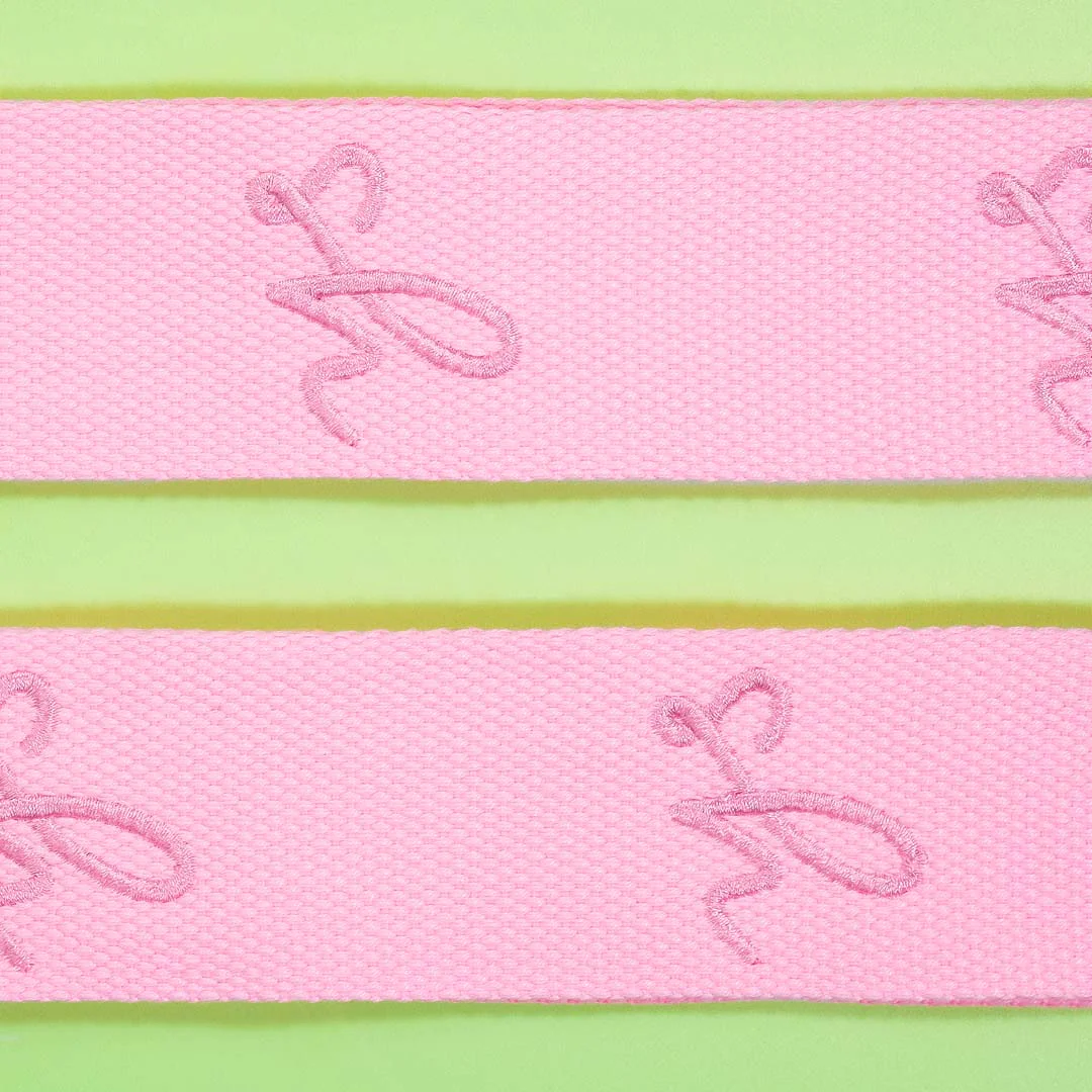 Baby Pink Woven Strap Set - Image 3