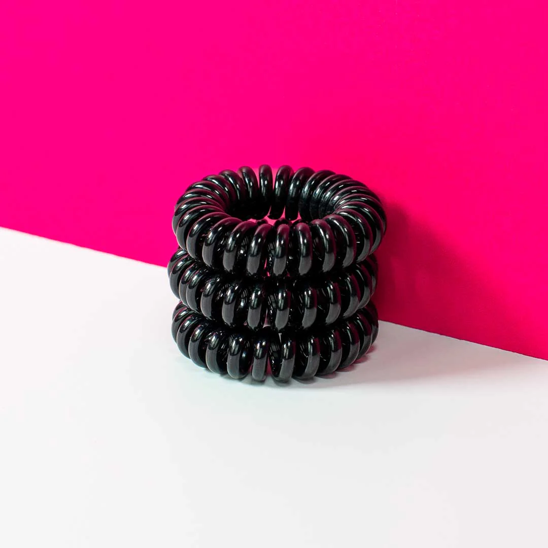 Black Anti-Tension Bobble Set of 3