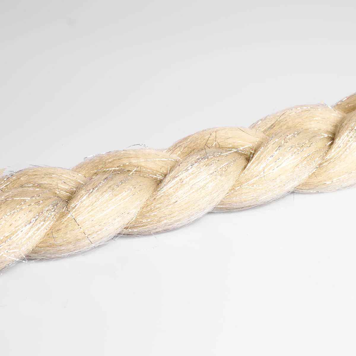 Blonde & Tinsel Synthetic Jumbo Braid - Image 4