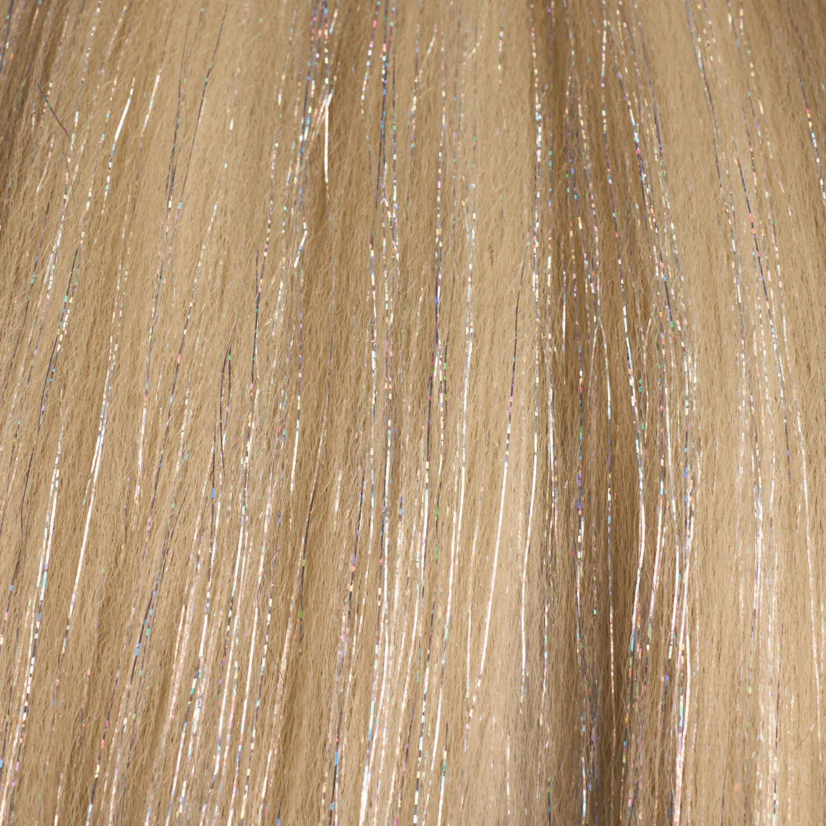 Blonde & Tinsel Synthetic Jumbo Braid - Image 5