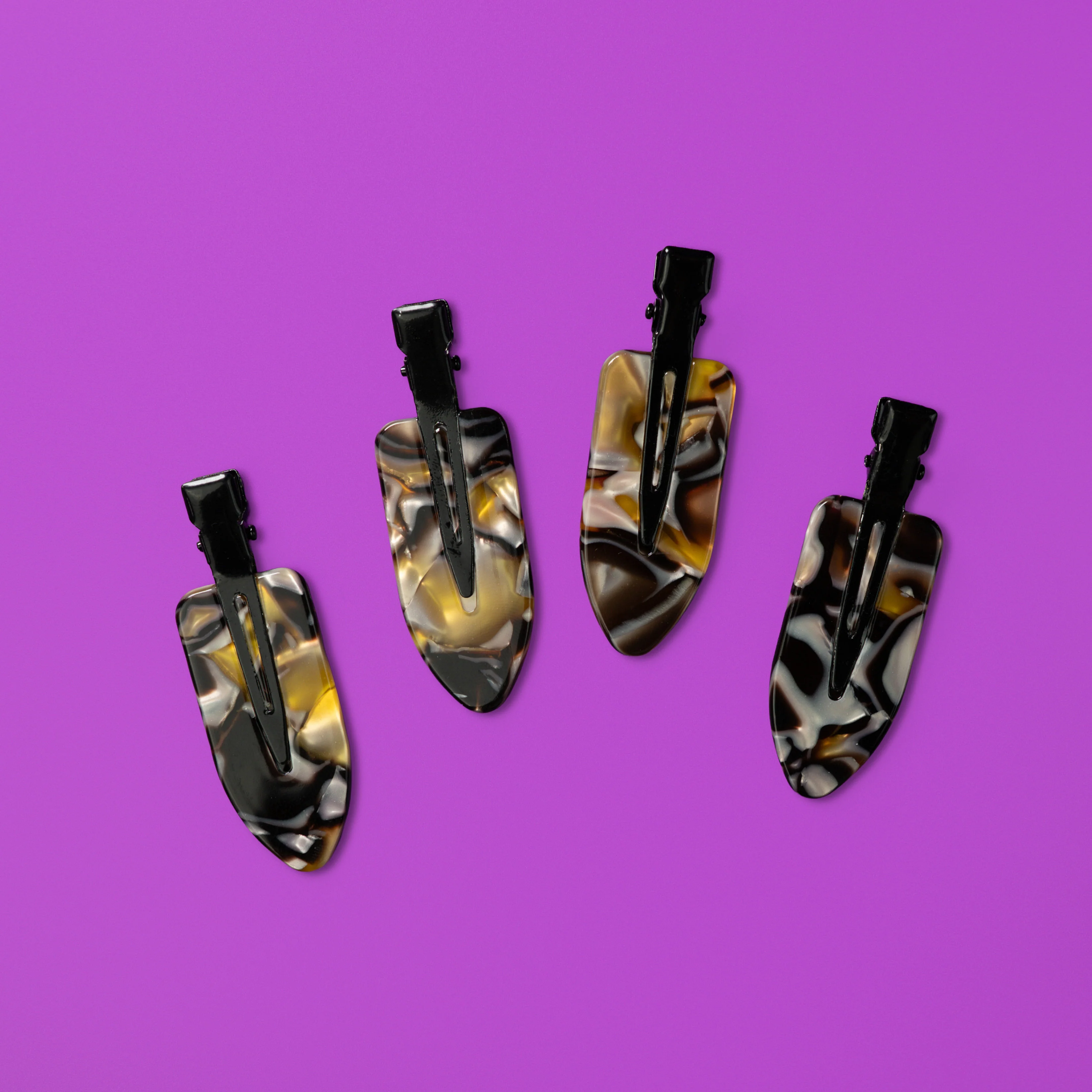 Caramel Smoke Creaseless Clips - Image 3
