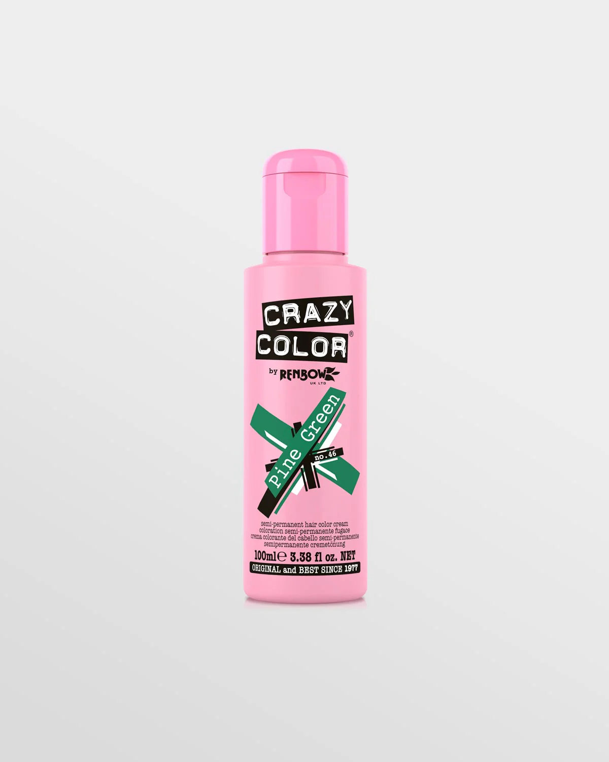 Crazy Color Semi Permanent Hair Colour No 46 - Pine Green