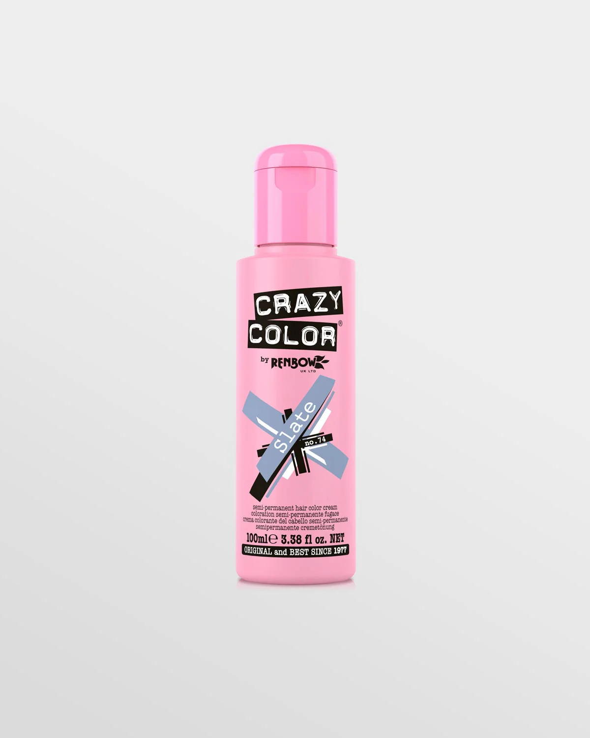 Crazy Color Semi Permanent Hair Colour No 74 - Slate