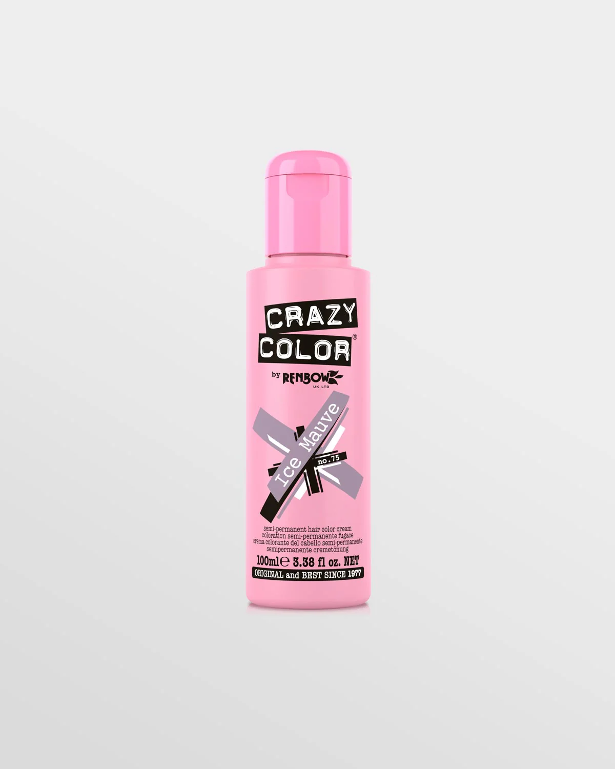 Crazy Color Semi Permanent Hair Colour No 75 - Ice Mauve