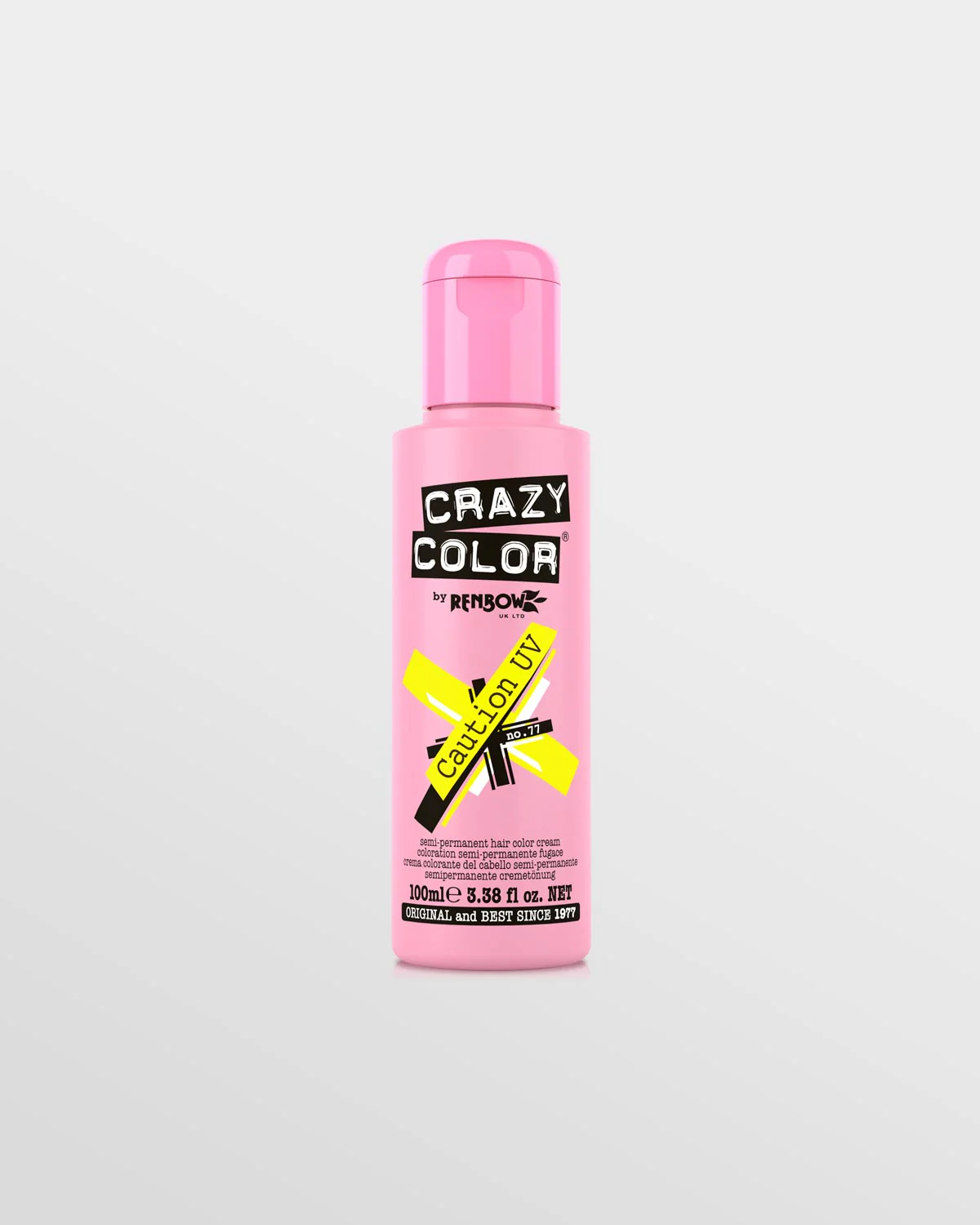 Crazy Color Semi Permanent Hair Colour No 77 - Caution UV