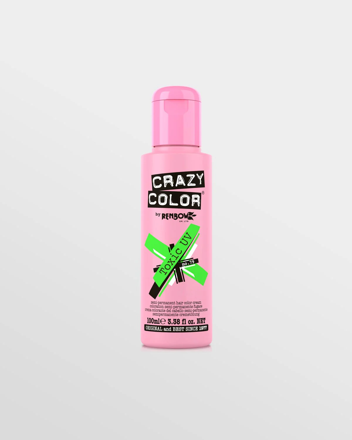 Crazy Color Semi Permanent Hair Colour No 79 - Toxic UV