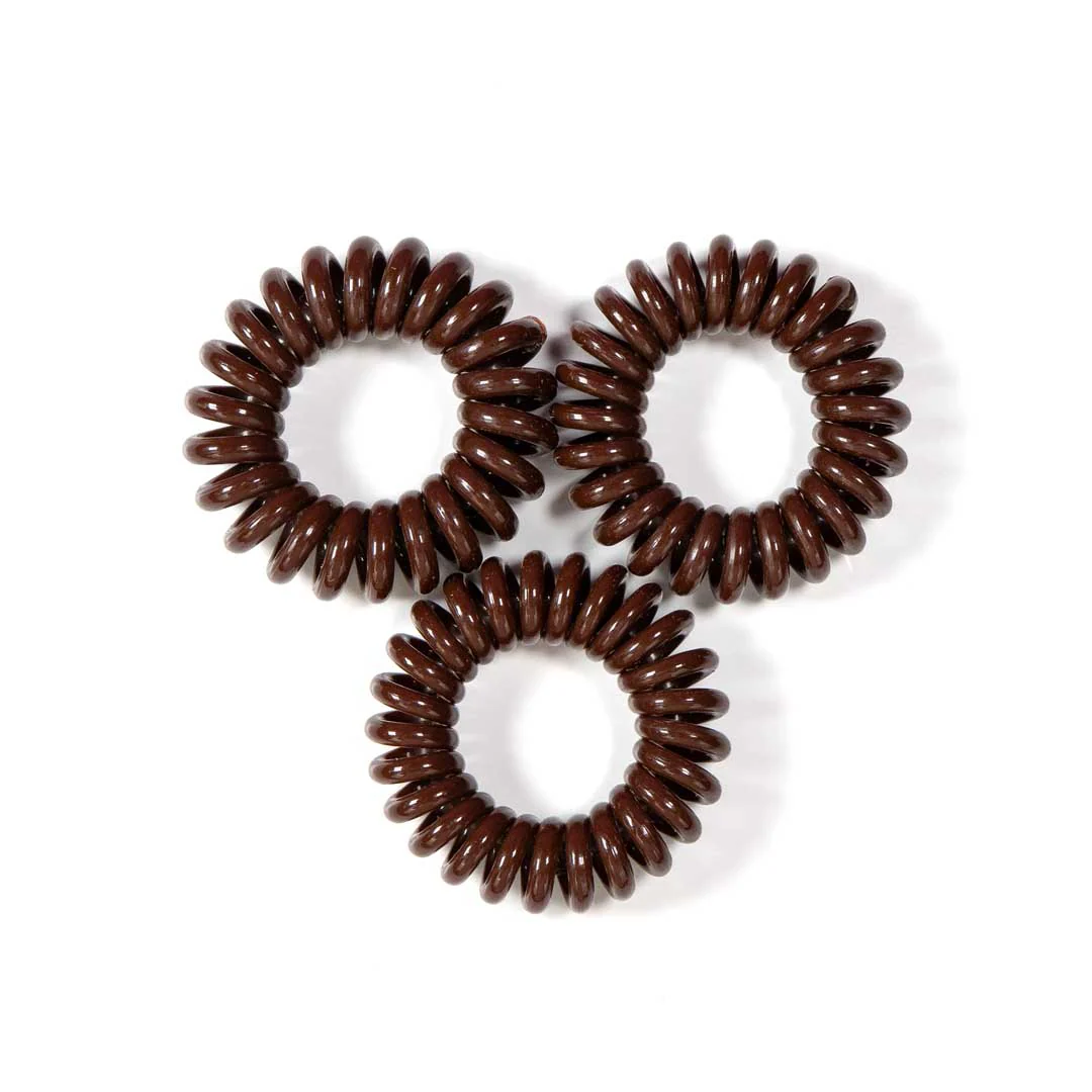 Dark Brown Anti-Tension Bobble Set of 3 - Image 4
