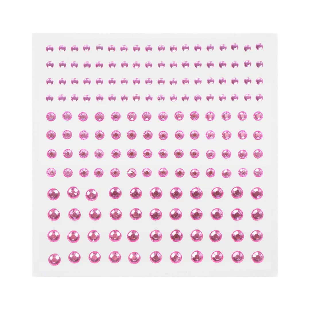 Dark Pink Hair Gems - Image 4