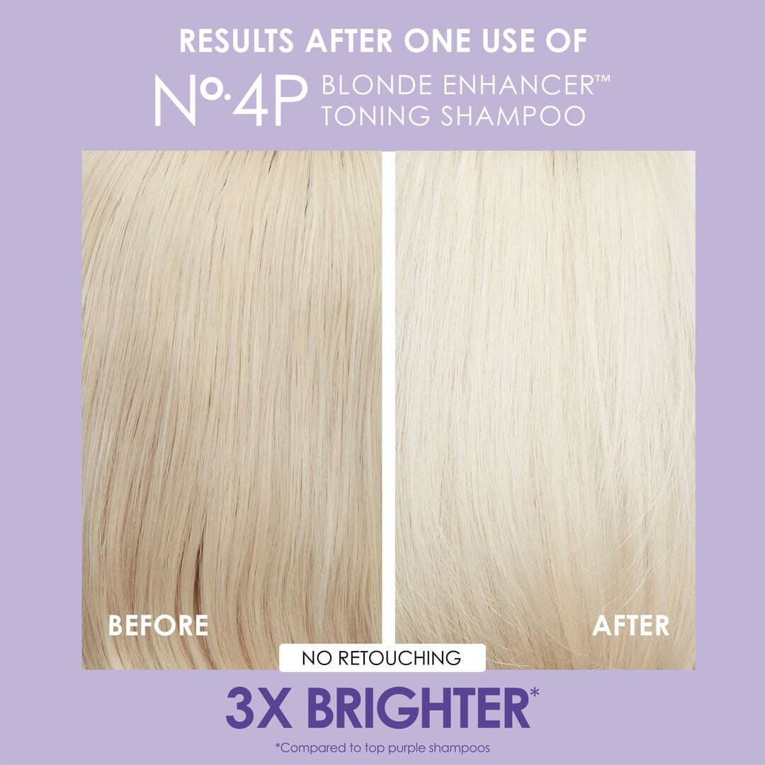Olaplex Nº.4P Blonde Enhancer Toning Shampoo - Image 5