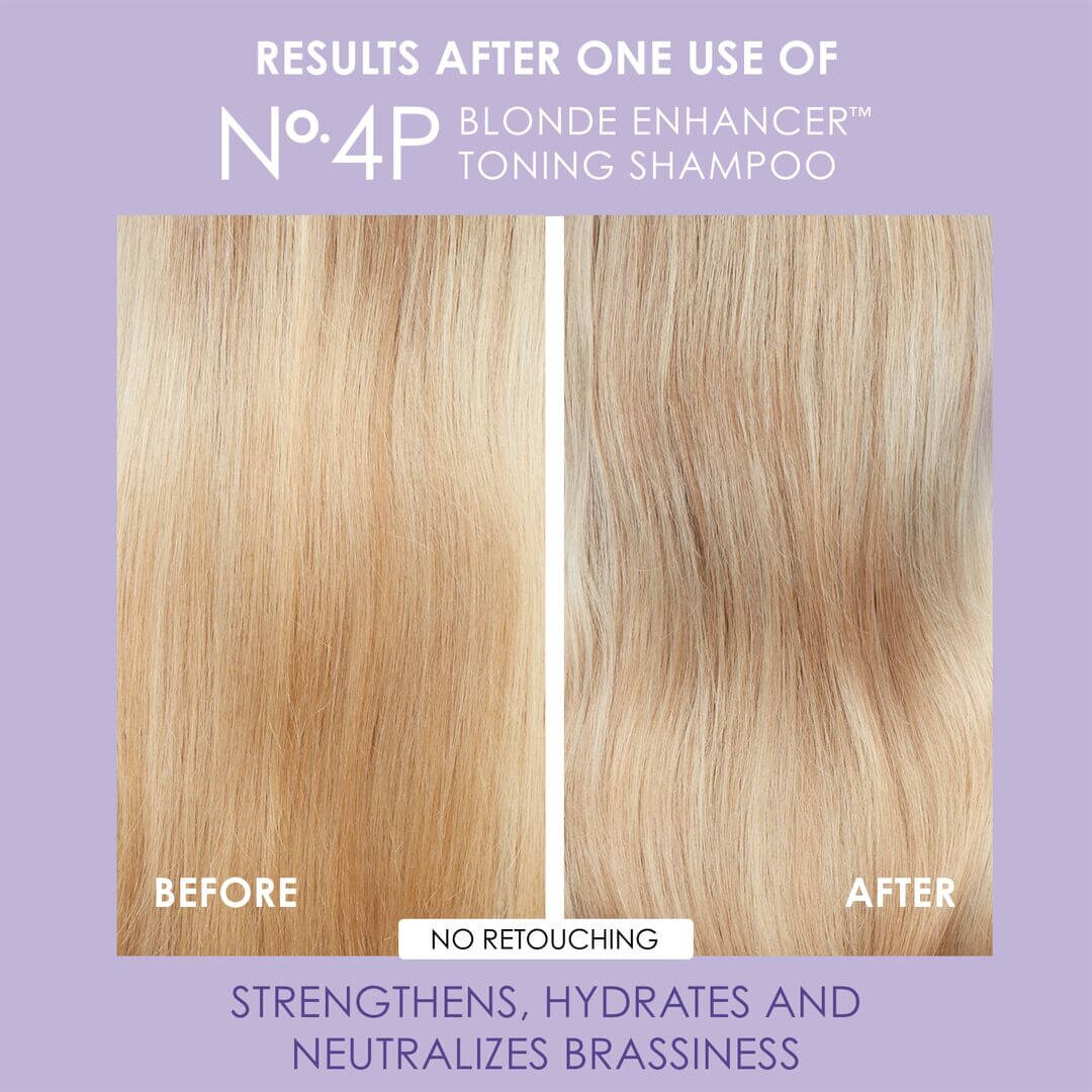 Olaplex Nº.4P Blonde Enhancer Toning Shampoo - Image 6