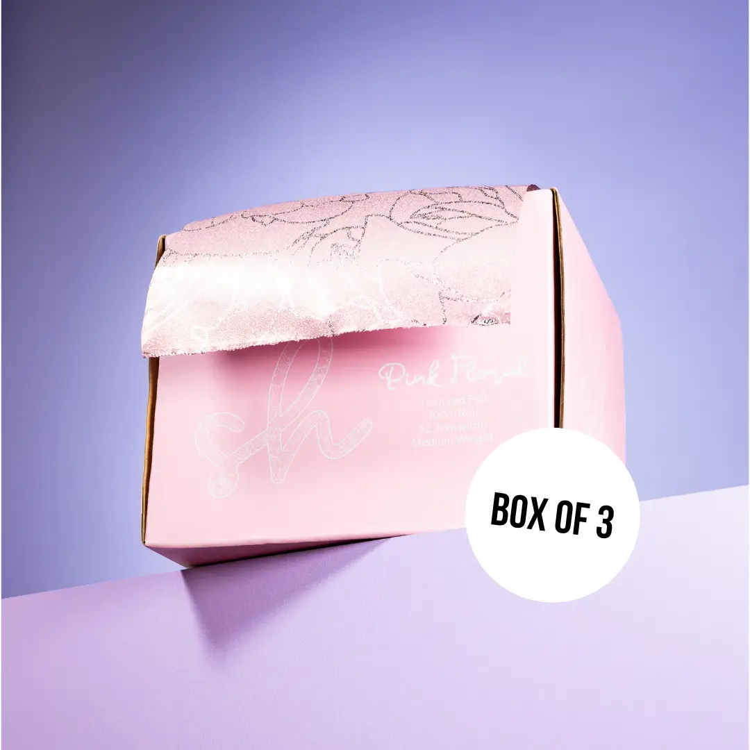 Pink Floral Foil On A Roll - Image 5