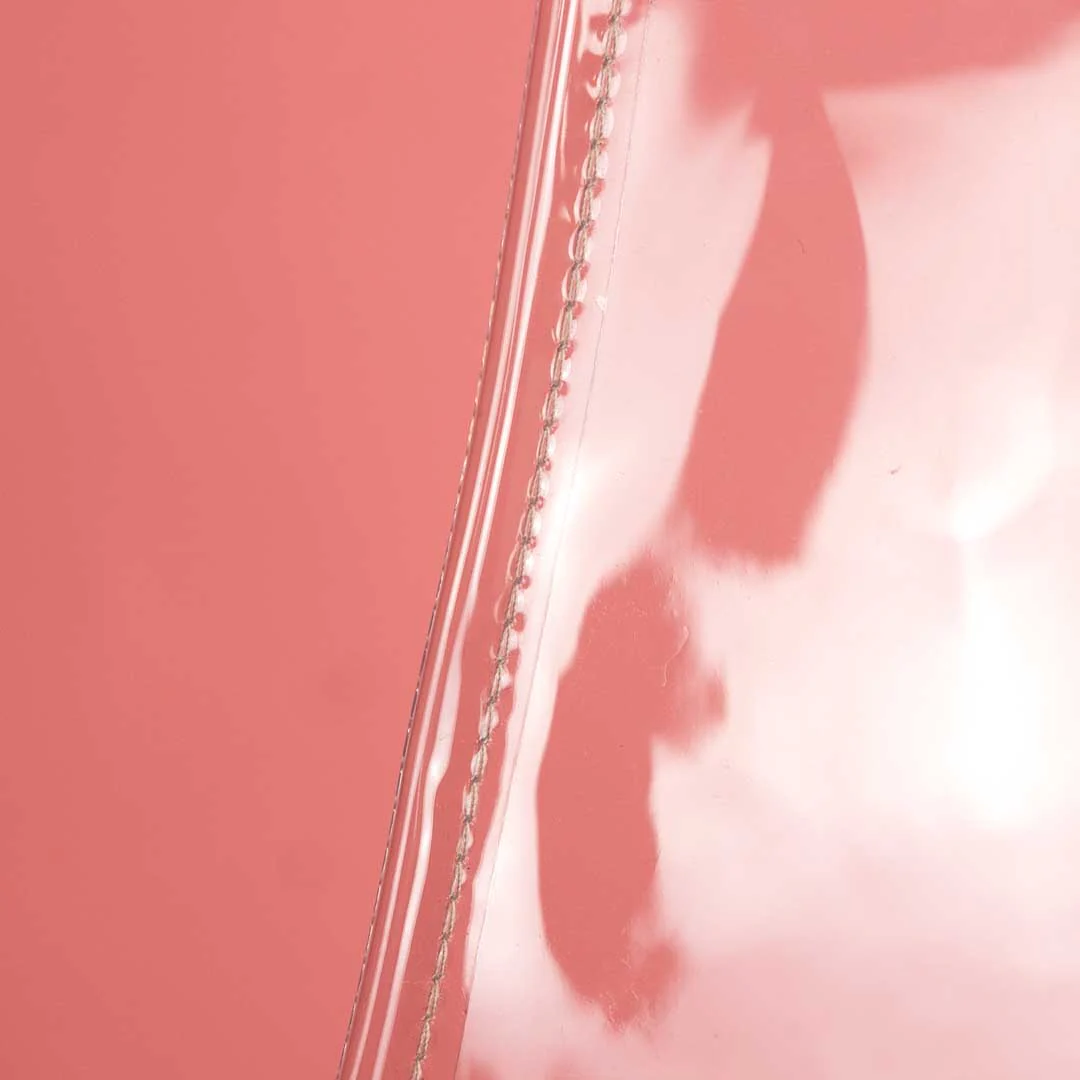 Clear PVC Hairdressing Apron (No Straps) - Image 4