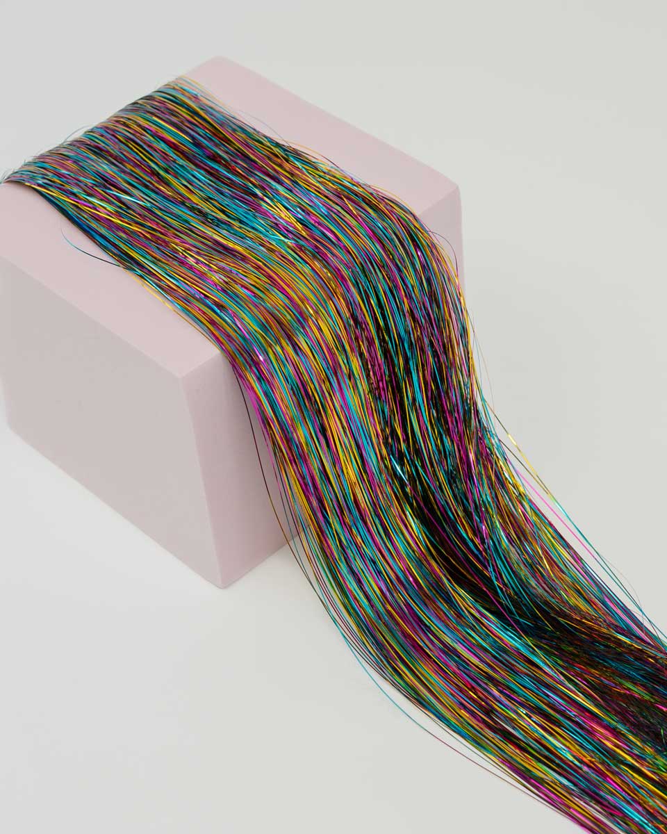 Rainbow Hair Tinsel - Image 3