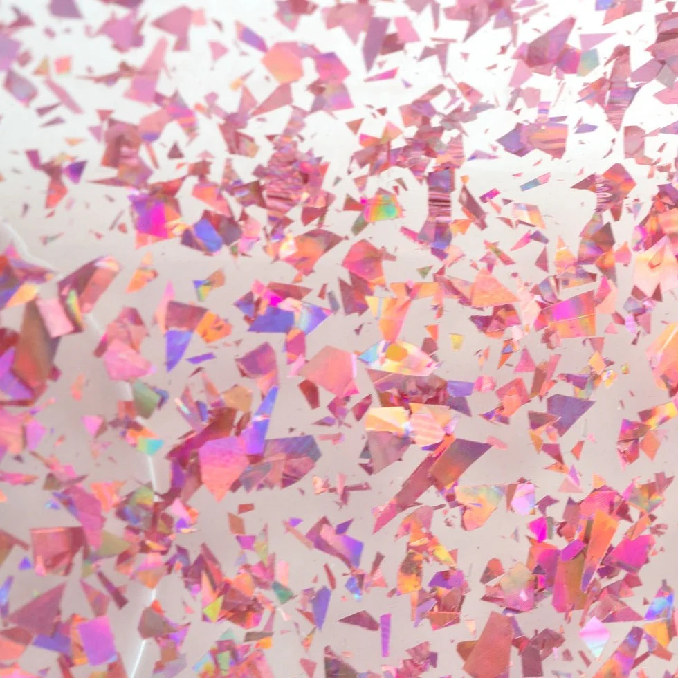 Pink Glitter Hair Extension Holder - Image 5
