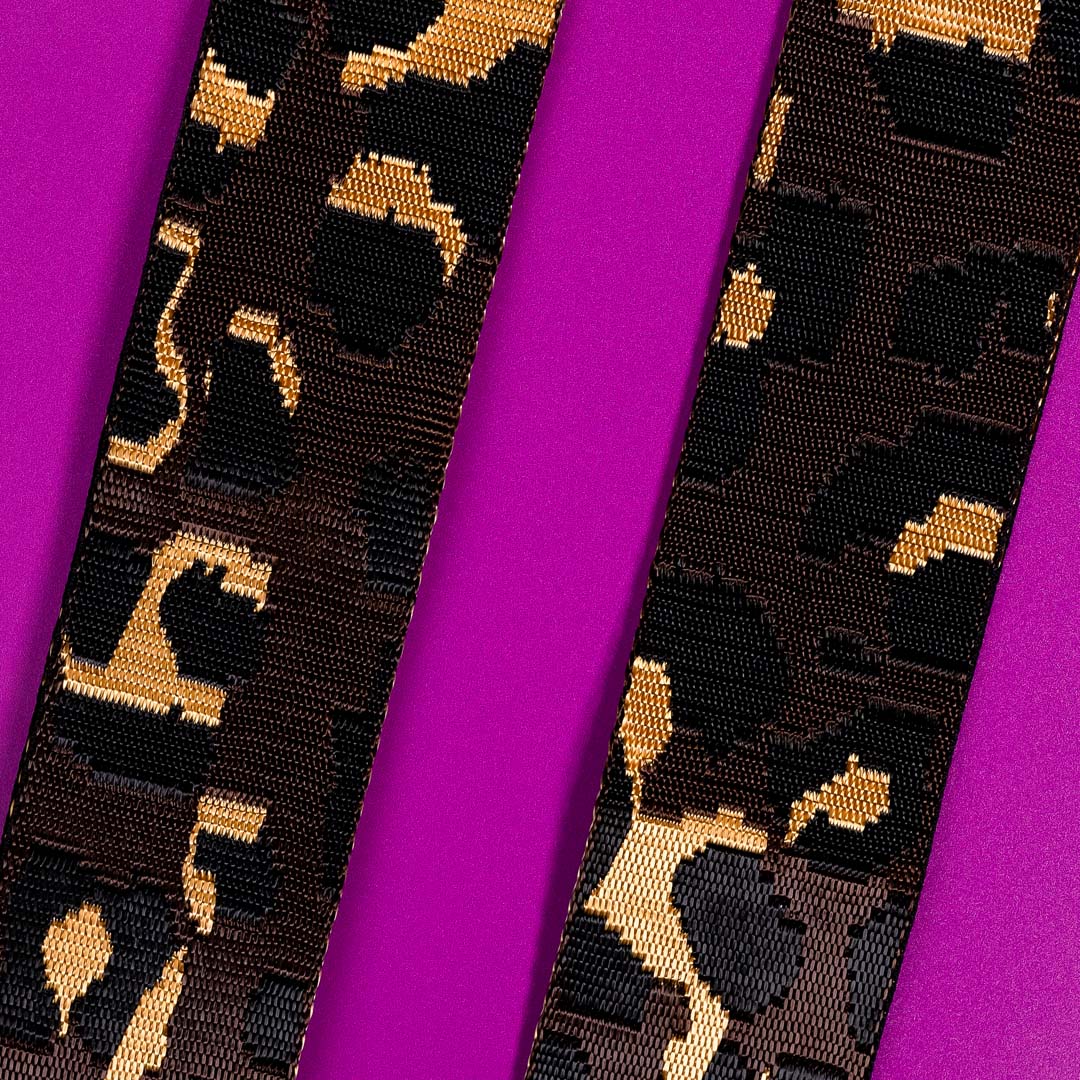 Savanna Leopard Woven Strap Set - Image 4