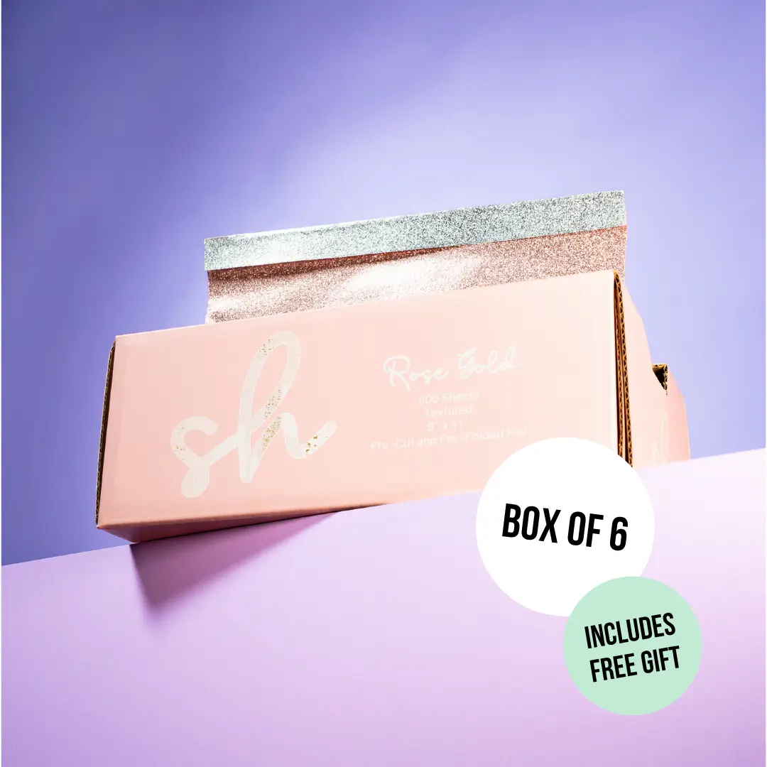 EXTRA Wide Textured Rose Gold Pop Up Foil - Image 6